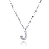 Letter J Necklace - penelope-it.com